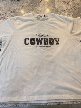 The Laundry Room White Caviar Cowboy Tee